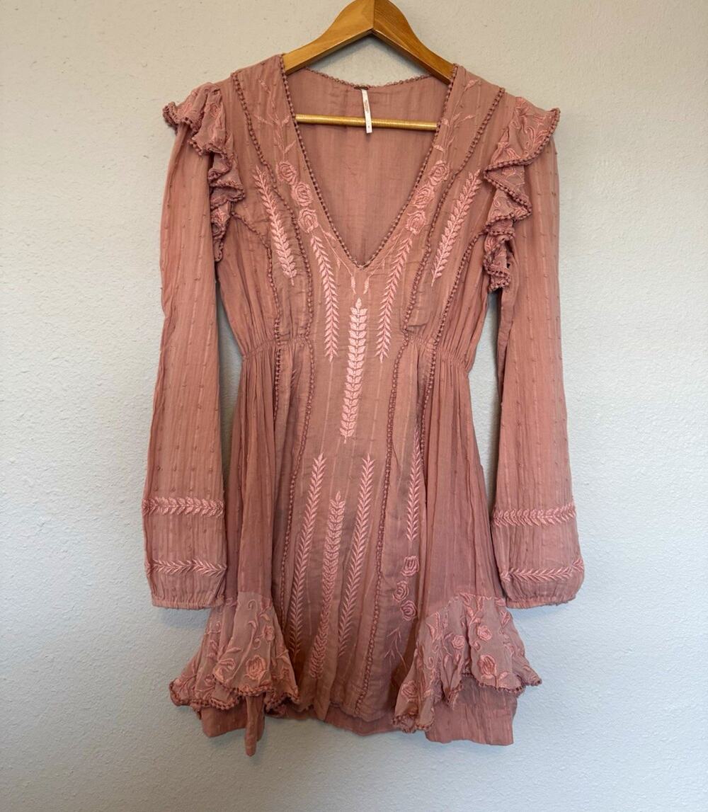 Free People Isabella Mini Dress Size 6